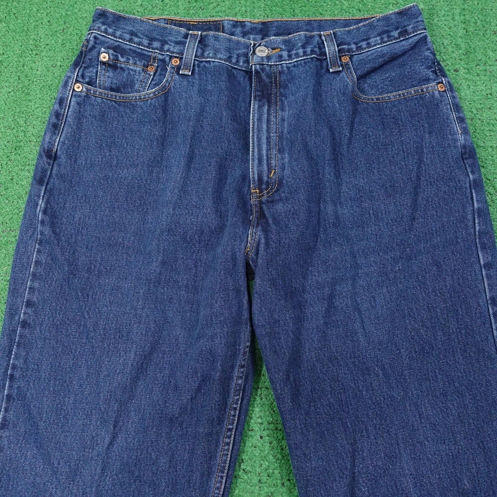 Vintage Levi's Jeans Womens 16 Blue Straight Relaxed Fit 560 Denim 33x32 90s - Picture 2 of 8